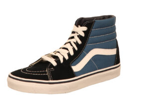 Vans SK 8 HI hoher Schuh blau mit weißem Vans Streifen