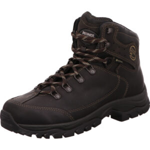 Meindl Vakuum Men Ultra Herren Wanderschuh hoch braun Fettleder mit schwarzer Sohle