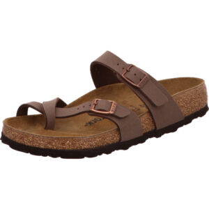 Birkenstock Mayari Pantolette Farbe Mocca Birkoflor