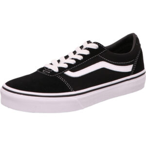 Vans wardYT Kinderschuh schwarz und weißem Vans streifen