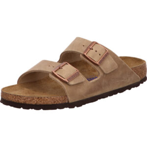 Birkenstock Arizona zwei Schnallen alt hellbraun leder