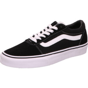 Vans ward Halbschuh schwarz mit weißem Vans Streifen