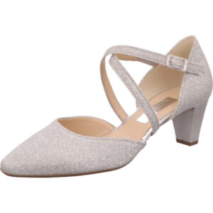 Gabor Pumps mit Schnalle silber und Absatz