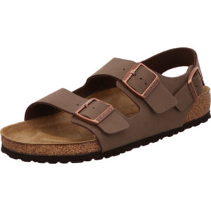 Birkenstock Milano Sandale braun Birkoflor