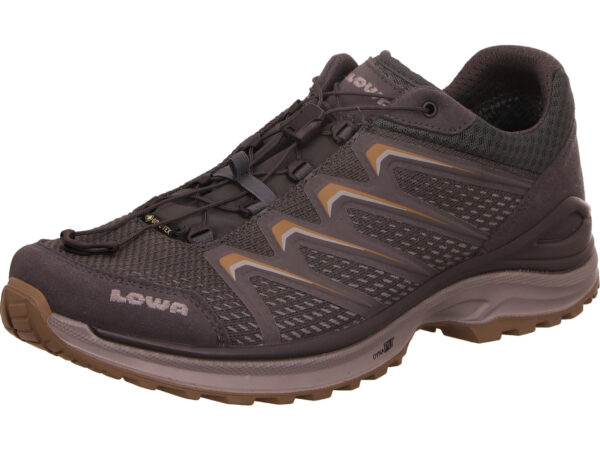 Lowa Maddox GTX Herrenschuh graphit kombi mit  dunkler Sohle mit gore-tex