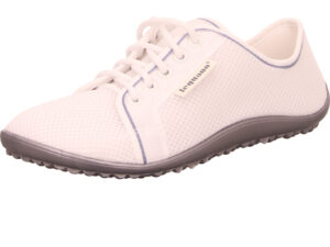 Leguano Halbschuh aktiv lava weiß stoff mit dünner Leguano Sohle