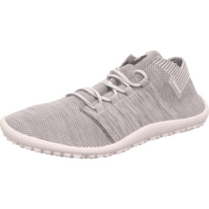Leguano Halbschuh beat schwarz silber grau hoch mit dünner Leguano Sohle