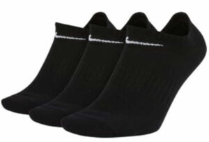 Nike Sneakersocken schwarz mit weißem Logo