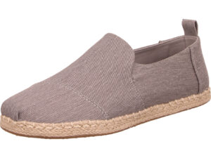 Toms slip in grau mit brauner Sohle