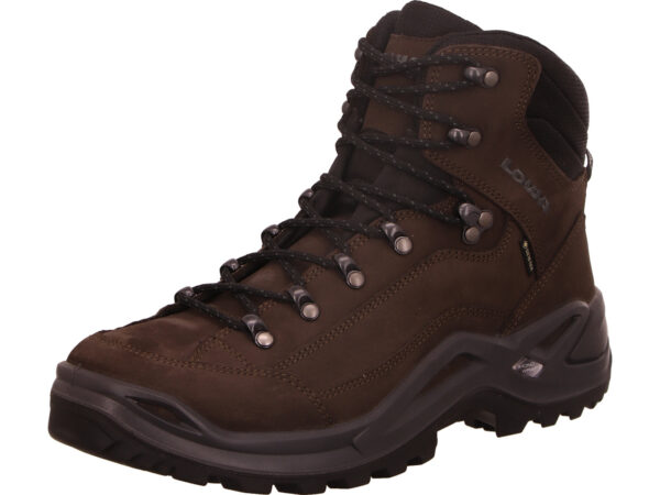 Lowa Renegade GTX Herrenschuh hoch braun mit dunkler Sohle