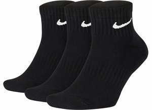 Nike Socken schwarz mit weißem Logo
