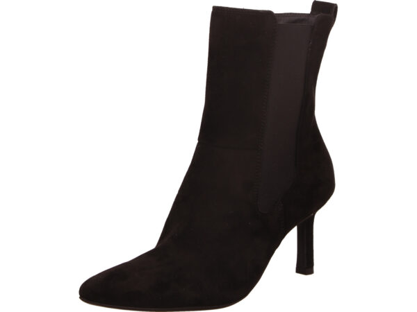 Paul Green Damen Stiefelette schwarz mit schmalem Absatz