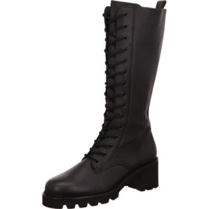 Paul Green hoher Damenstiefel hochgeschnürt mit Absatz