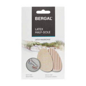 Bergal Latexhalbsohle Fußbette und Sohlen