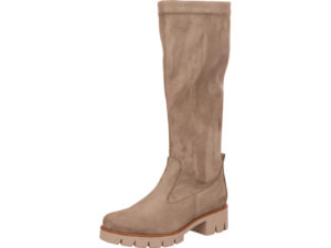 Gabor Damen Stiefel hoch beige mit beiger Sohle