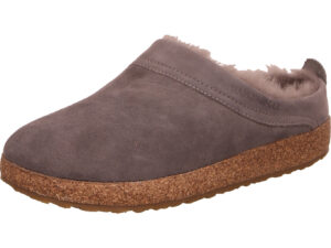Haflinger Lammfellclog Snowbird Hausschuhe hinten offen m. Warmf.