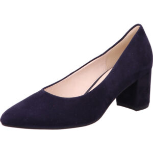 Gabor Pumps dunkelblau mit dunkelblauem Absatz