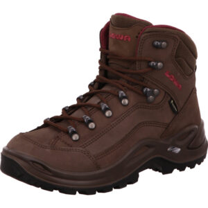 Lowa Renegade GTX Damenschuh hoch braun mit dunkler Sohle