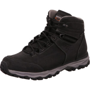 Meindl Vakuum Walker Herren hoher Wanderschuh schwarz leder mit heller Sohle