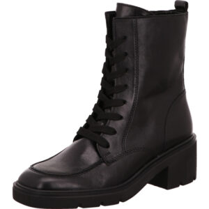 Gabor Stiefelette Damen schwarz mit schwarzer Sohle