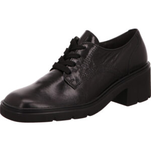 Gabor Sneaker Damen schwarz mit schwarzem Absatz
