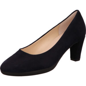 Gabor Pumps Damen schwarz mit schwarzem Absatz