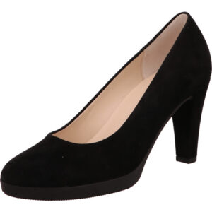 Gabor Pumps Damen schwarz mit schwarzem Absatz