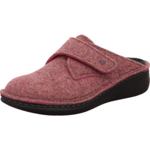Finn Comfort Roslyn Hausschuhe hinten offen Warmf.