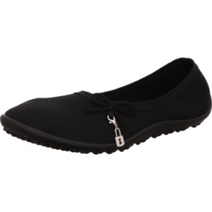 Leguano Balerina lady loop Damen stoff  und mit dünner Leguano Sohle