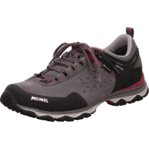 Meindl Wanderhalbschuh Damen Ontario Lady GTX mit Goretex grau mit flieder
