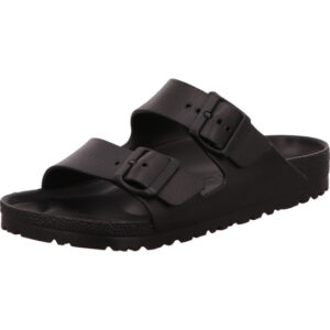 Birkenstock Arizona zwei Dornschnallen schwarz EVA