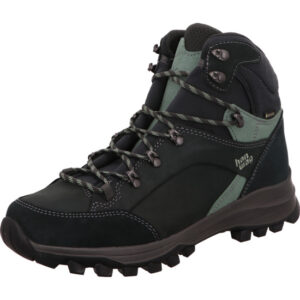 Hanwag Banks Lady GTX Damenschuh hoch petrol kombi mit dunkler Sohle