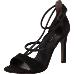 Paul Green Damen Sandalette mit verstellbarem Hinterriehmchen und flexible riehmchen vorn offen und hohem Absatz