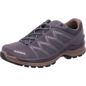 Lowa Innox Pro GTX Herrenschuh tief graphit kombi mit dunkler Sohle mit gore-tex