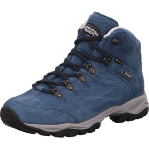 Meindl Ohio Lady 2 GTX hoher Damen Wanderschuh blau mit grauer Sohle