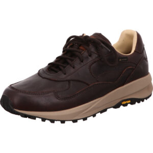 Meindl Noli Identity halber herren Wanderschuh mit nachhaltigem braunem leder und heller Sohle