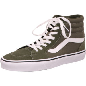 Vans Filmore Hi hoher Schuh grün mit weißem Vans Streifen