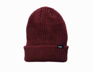 Vans Clipped Cuff Beanie Wintermütze bordeaux