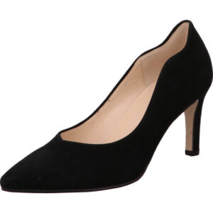 Gabor Pumps Damen schwarz mit schwarzem Absatz