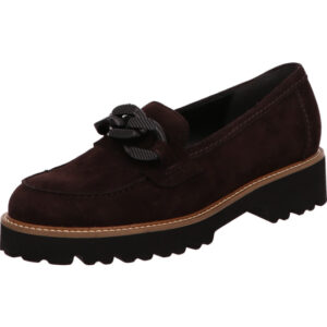 Gabor Loafer Damen schwarz mit schwarzer Sohle und Schnalle