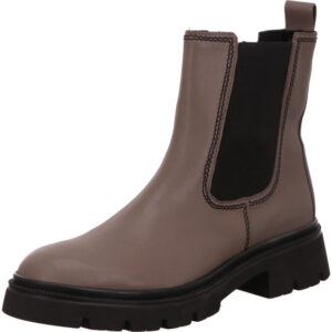 Gabor Stiefelette Damen grau mit schwarzer Sohle
