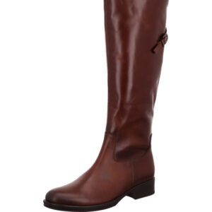 Gabor Stiefel hoch braun mit schwarzer Sohle
