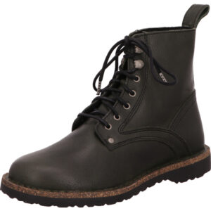 Birkenstock Stiefelette Bryson Damen schwarz grün Schnürer