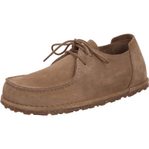 Birkenstock Utti Halbschuh Mokassin für Herren braun Schnürer