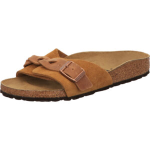 Birkenstock Pula Pantolette mit einer Schnalle mit Verzierung