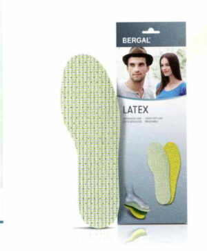 Bergal Latex Fußbette und Sohlen