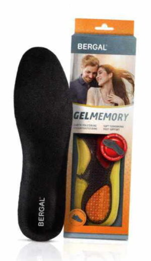 Bergal gel memory Fußbette und Sohlen