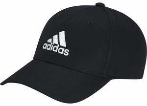Adidas Baceballcap schwarz mit weißem Adidas Logo vorn