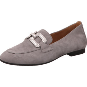 Gabor Loafer grau mit glitzer Schnalle
