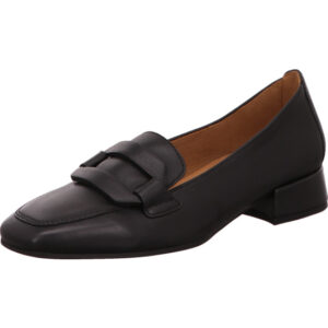 Gabor Pumps Damen schwarz mit scharzer Sohle und Schnalle